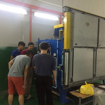 New vacuum hardening was installed in Malaysia :  Furnace Engineer by CHS-ASIA Col.,LTD