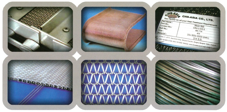 Mesh Belt and Conveyor :  Furnace Engineer by CHS-ASIA Col.,LTD