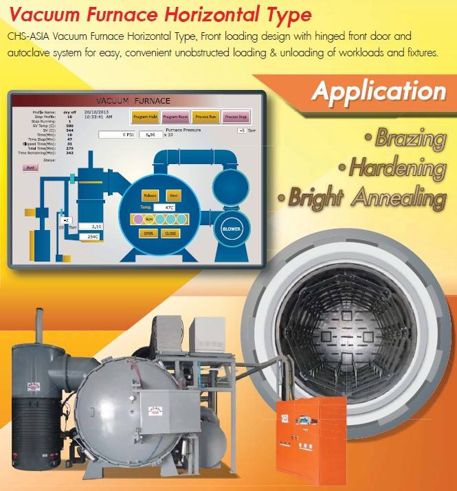 Vacuum furnace :  Furnace Engineer by CHS-ASIA Col.,LTD