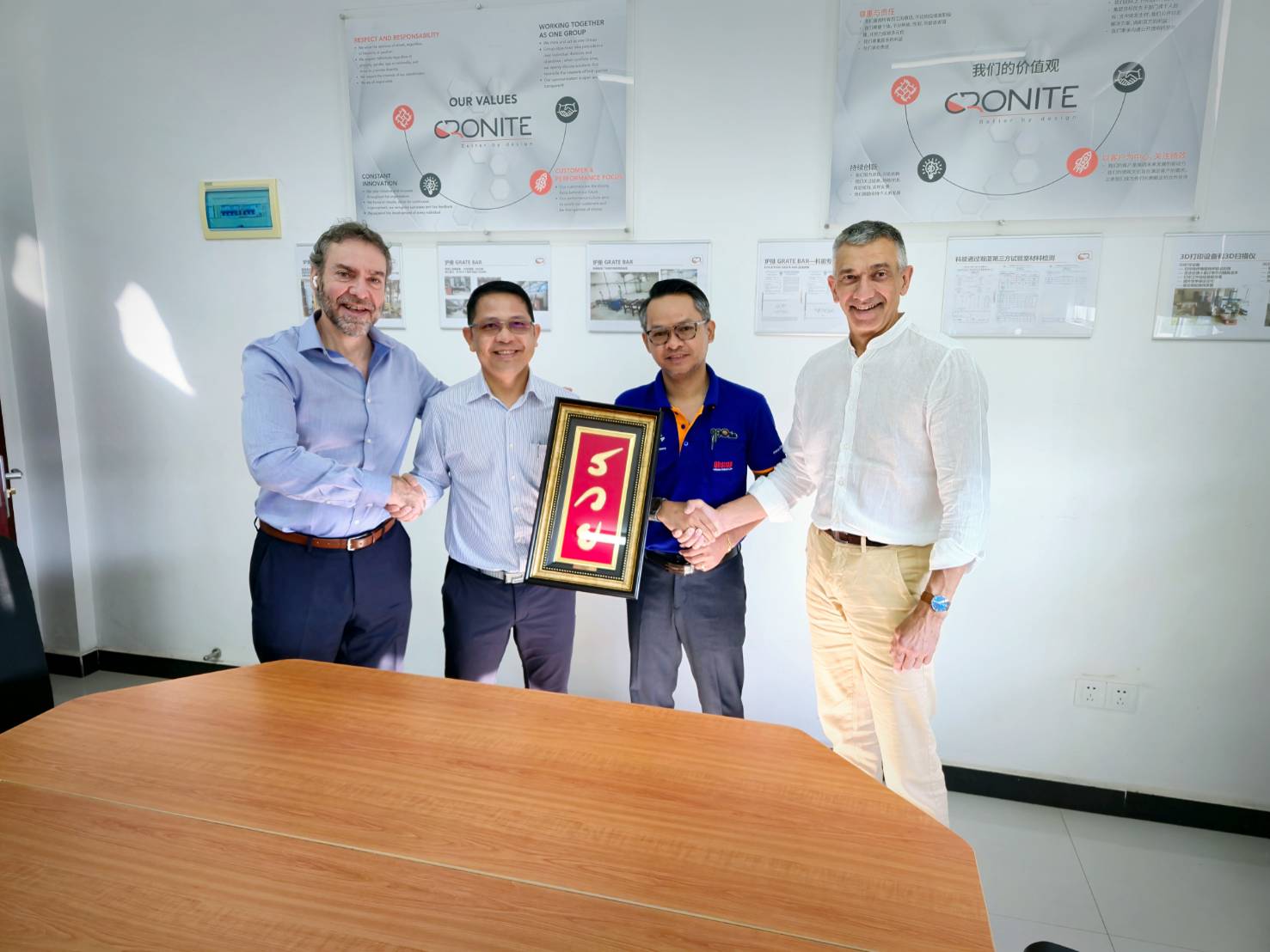 We're excited to announce CHS-ASIA’s successful visited to Cronite Wuhan... : Furnace Engineer by CHS-ASIA Col.,LTD