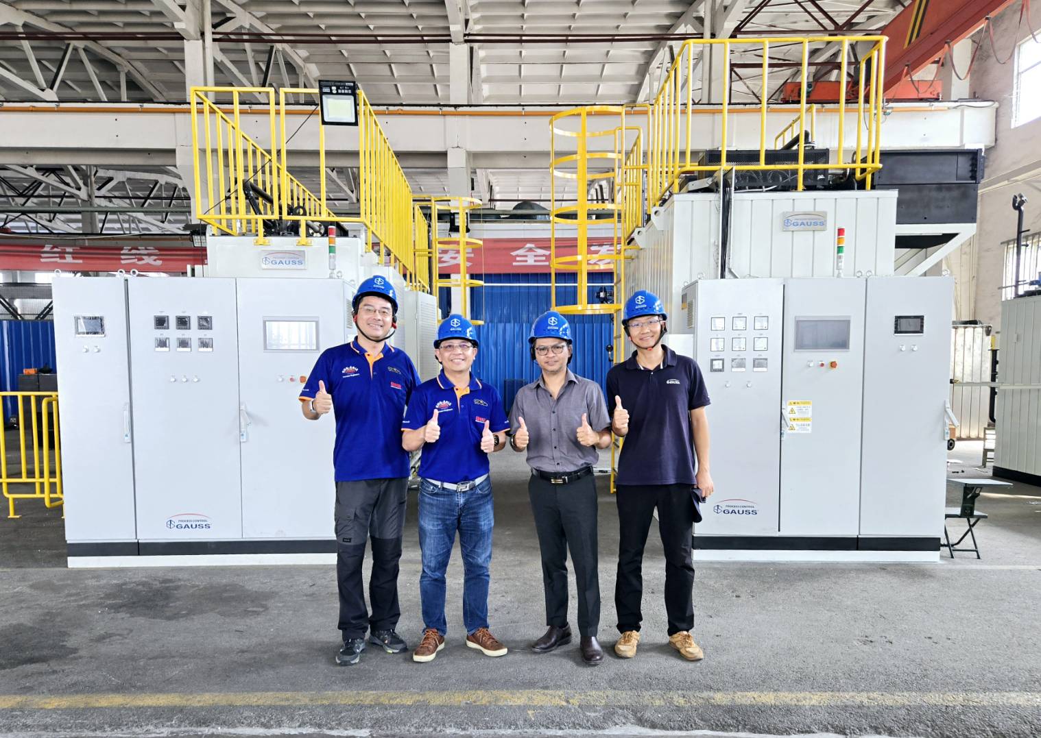 CHS-ASIA team visits Gauss Control, leader in heat treatment atmosphere control, showcasing innovative RX gas generator : Furnace Engineer by CHS-ASIA Col.,LTD